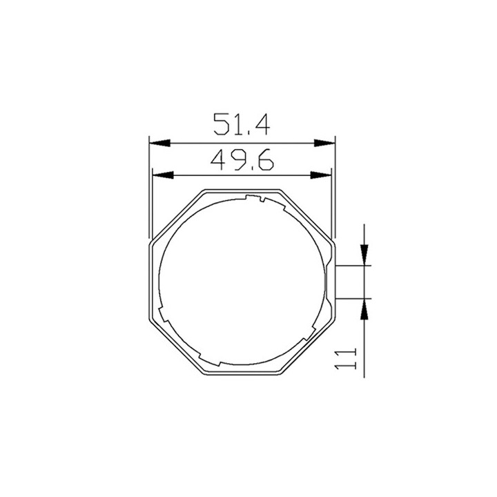 CORONA 50 OCTOGONAL