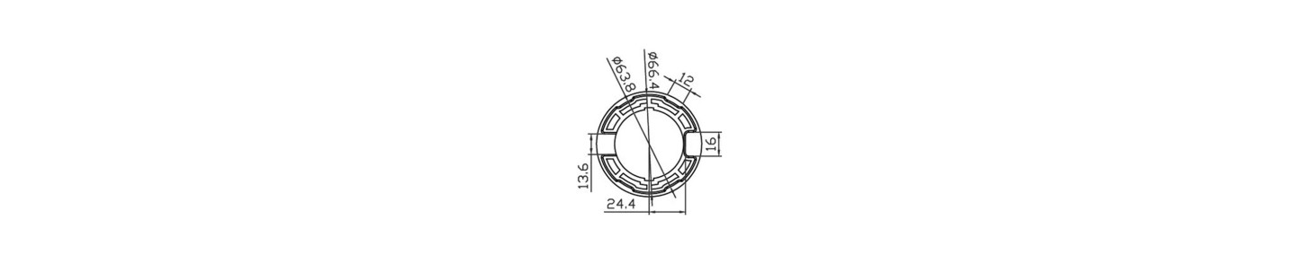 CORONA 70 OCTOGONAL