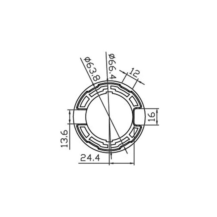CORONA 70 OCTOGONAL