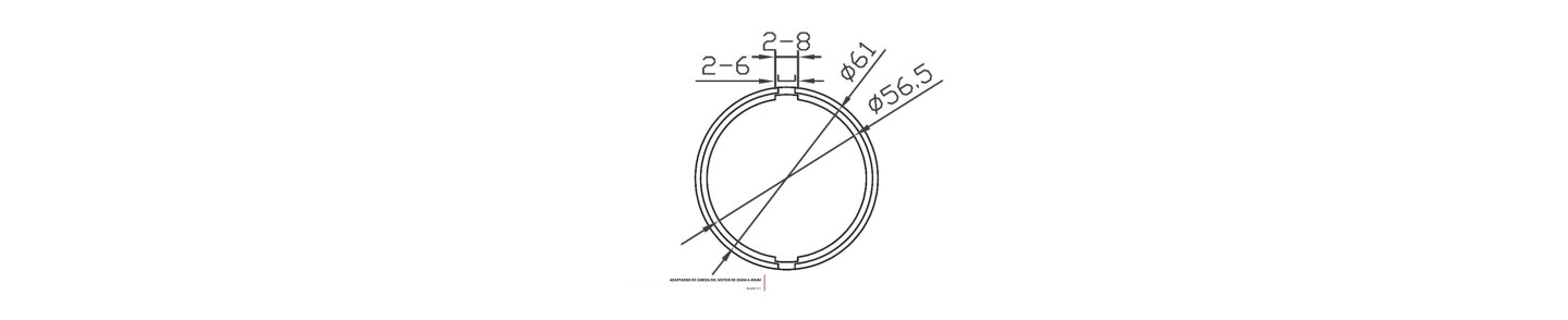 ADAPTADOR CORONA 55MM A 59MM