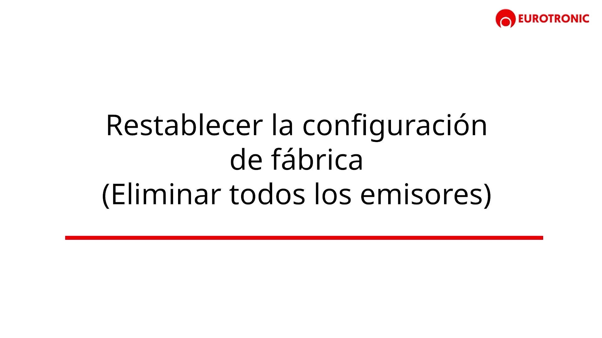 Eliminar todos los finales de carrera toldo