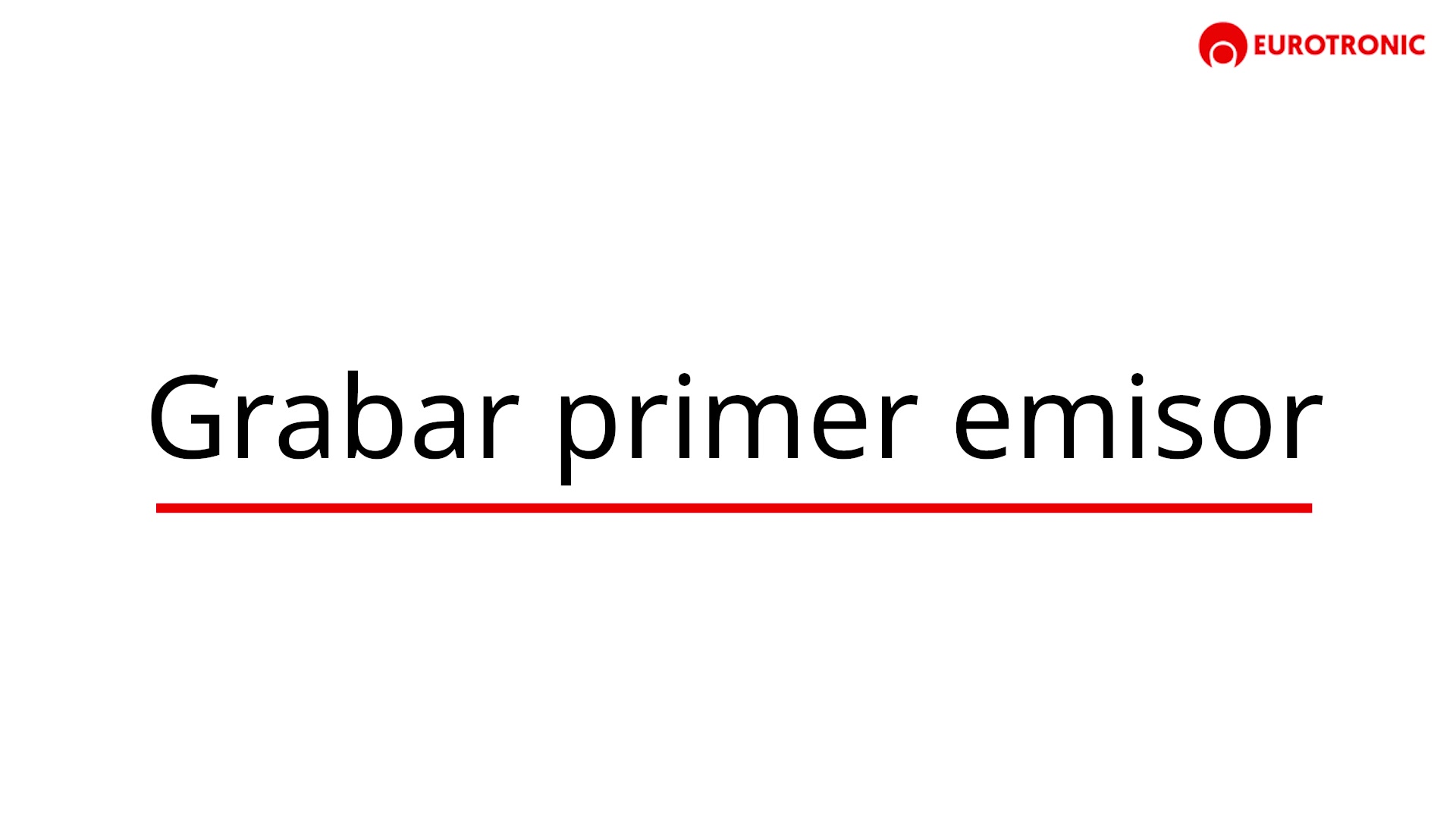 Grabar emisor Curtain